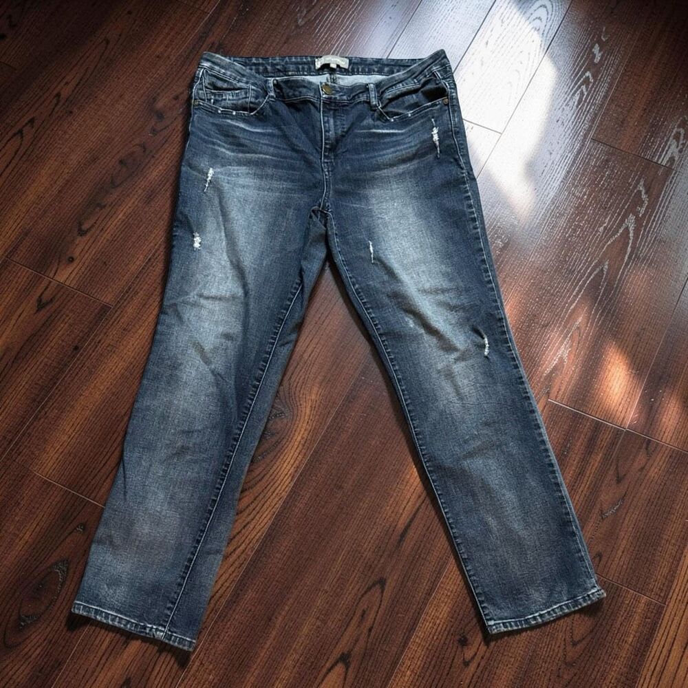Wit & Widsom Dark Wash Denim Jeans Size 34 X 29 #83